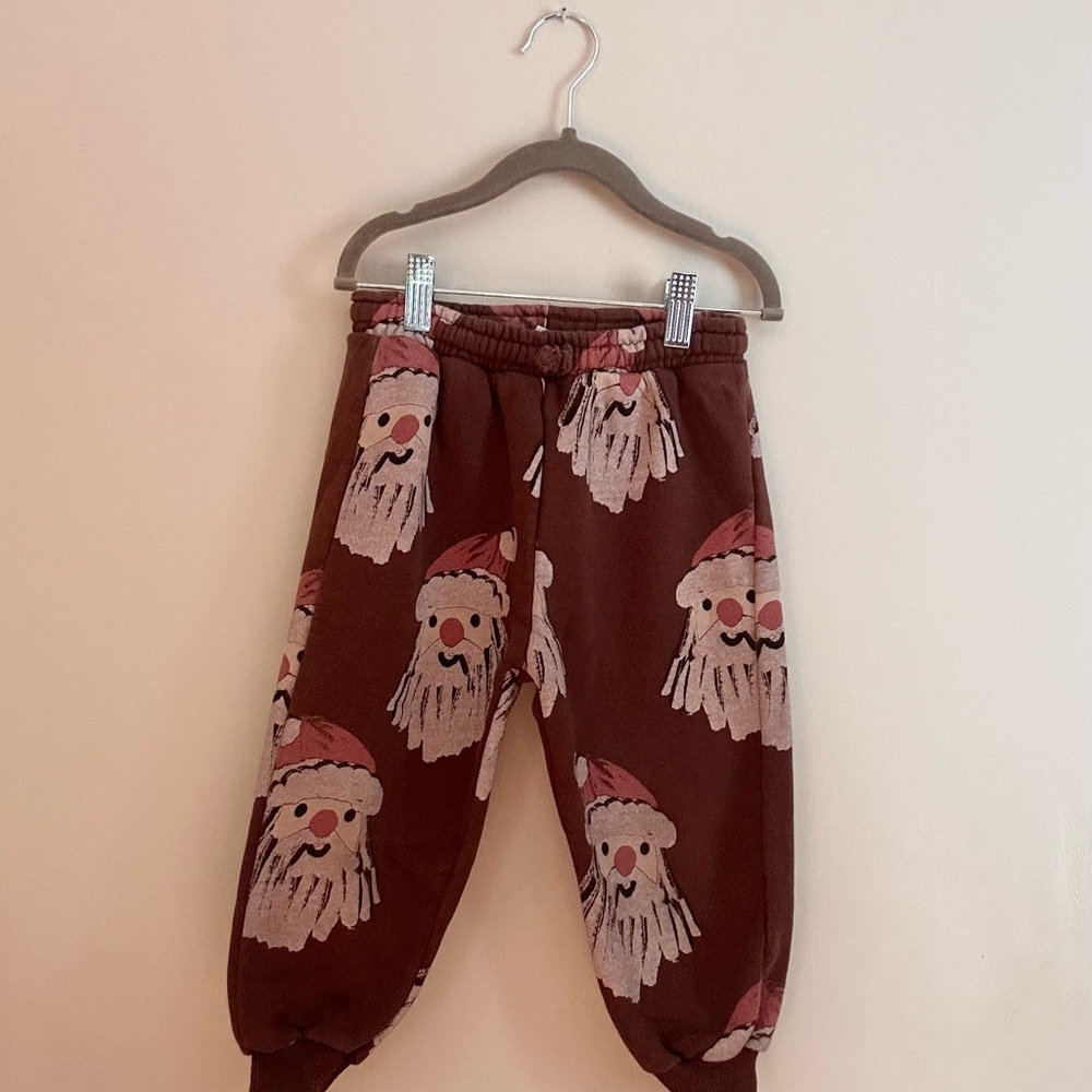 Zara Santa Sweatpants Size 4-5Y
